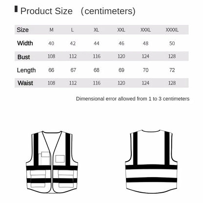 Mid Range High Visibility Vest